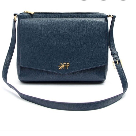 Freshly Picked Handbags - Freshly picked navy cross body diaper bag